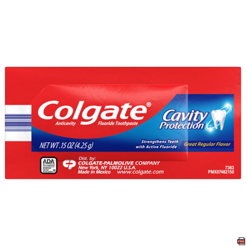 Sobre de Pasta Dental Colgate®, 0.15 oz
